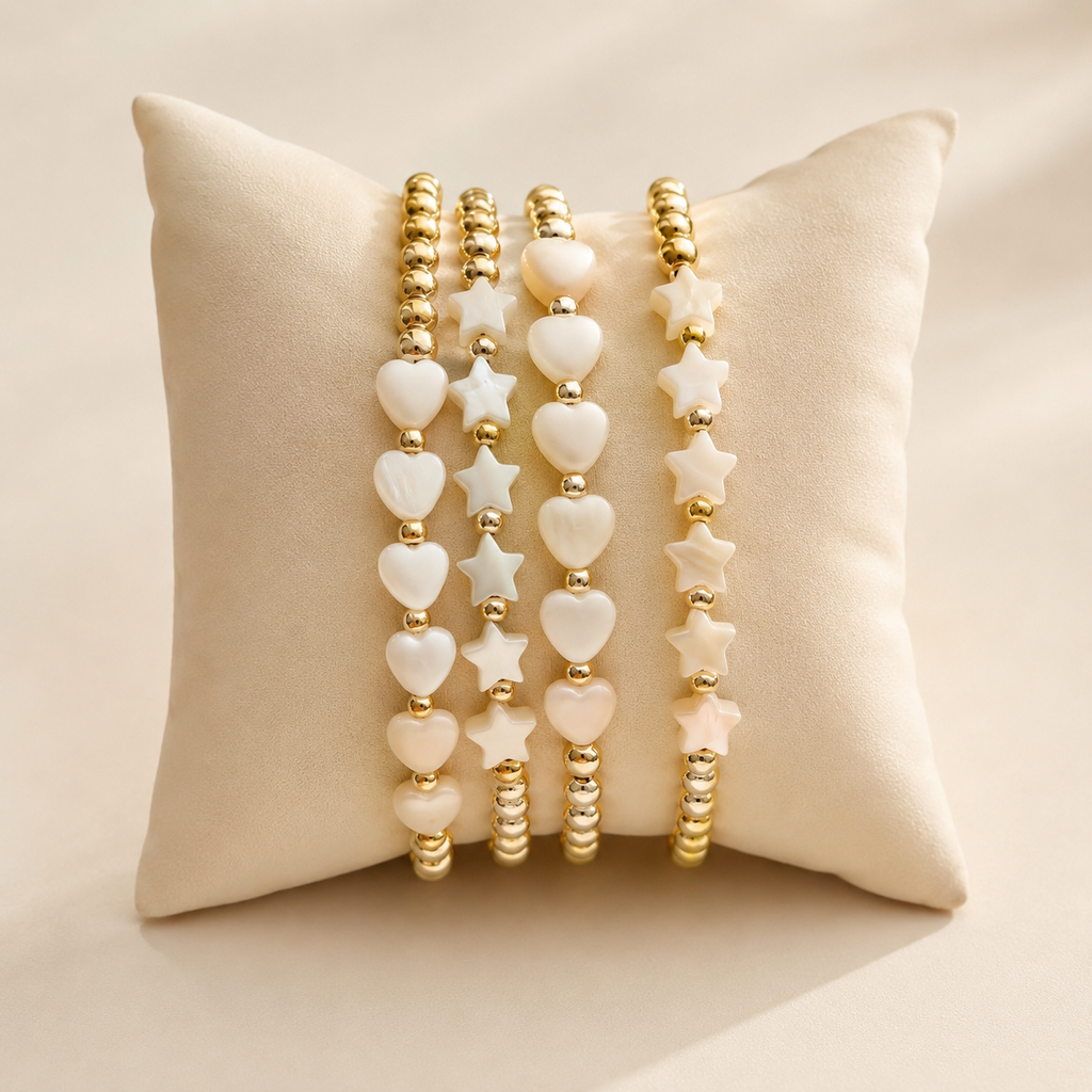 4 pulseras