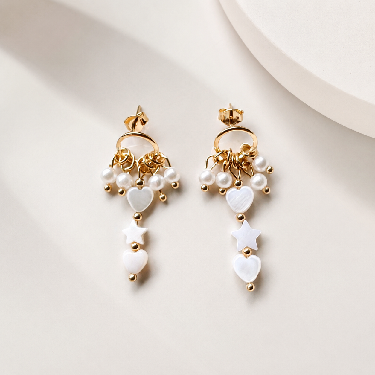 Star & Heart Earrings