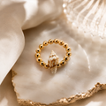 Elastic Snail Shell Ring