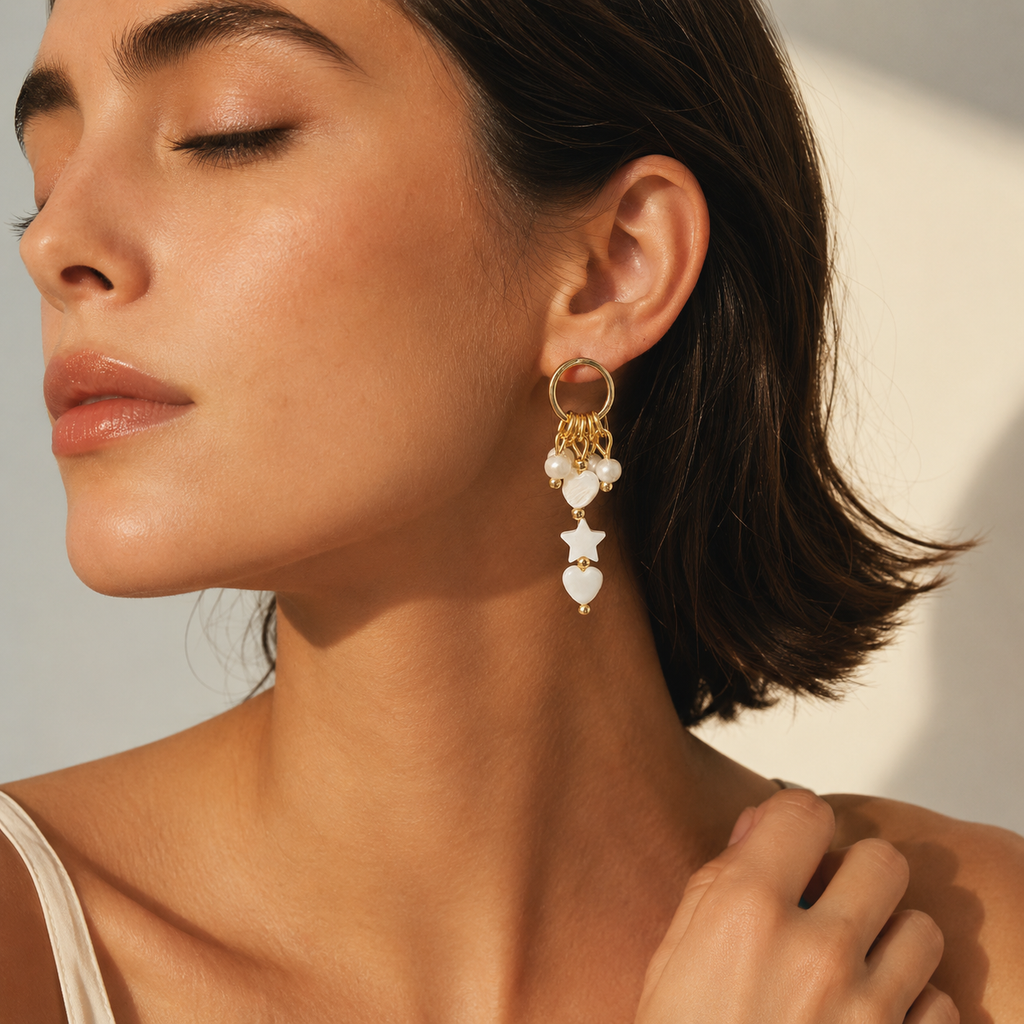 Star & Heart Earrings