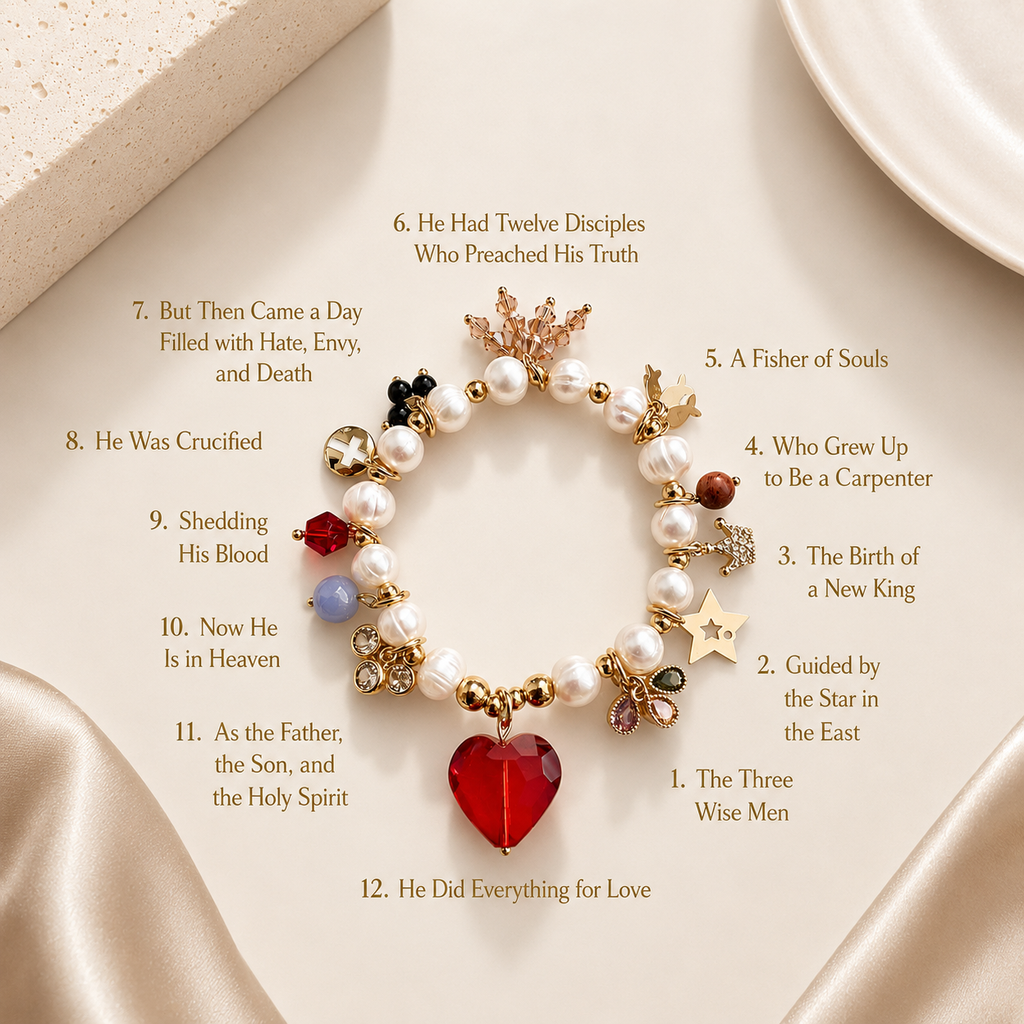 The Life of Jesus Elastic Bracelet