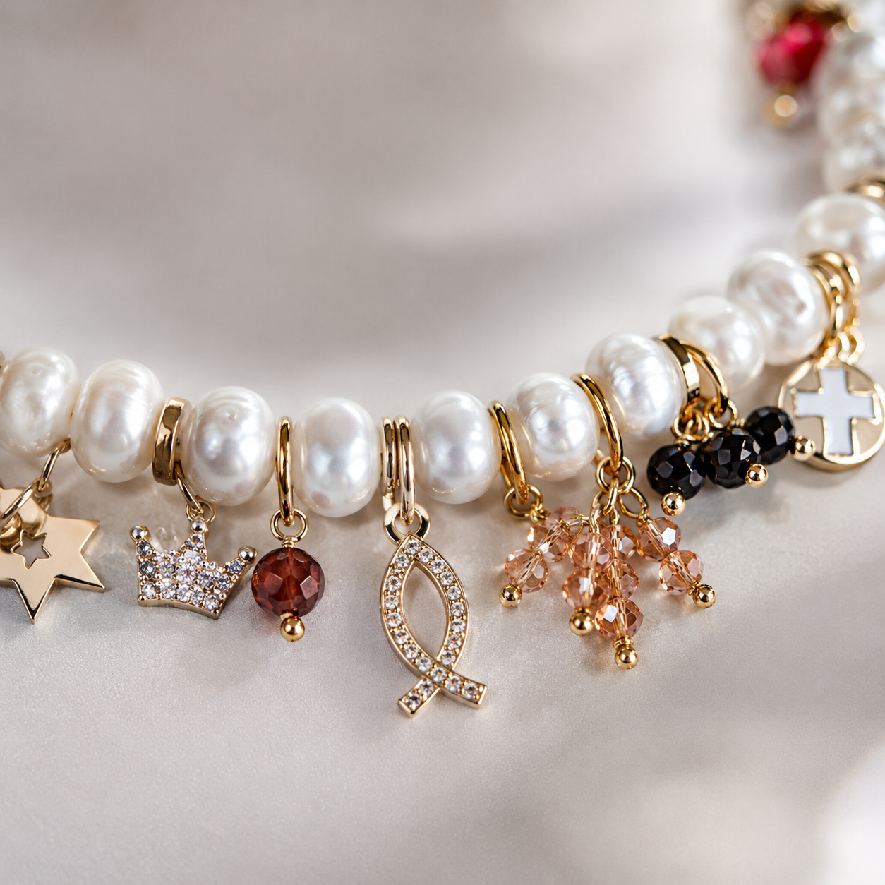 The life of Jesus Adjustable Bracelet