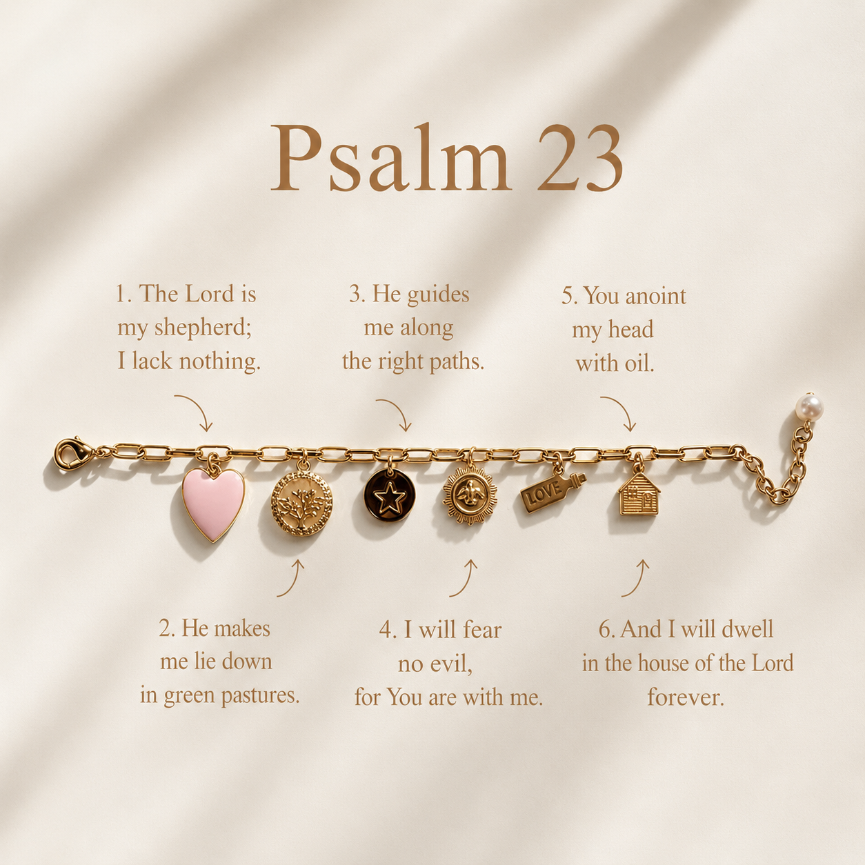 Psalm 23 Bracelet
